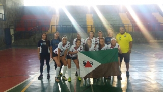 Equipe sub-17 de Futsal Feminino monlevadense