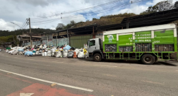 Atlimarjom paralisa temporariamente o recolhimento de recicl&aacute;veis (Foto: Divulga��o )