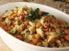 Receita de bacalhau com grão de bico(Foto: Divulgao )