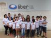 Alunos do Liber participam de palestra sobre o surgimento da imprensa no Brasil(Foto: Alexandre Miquelete)
