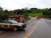 Van cai em ribanceira e 14 pessoas ficam feridas; pista está interditada(Foto: Divulgao/CBMG)