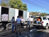 Defesa Civil de João Monlevade auxilia na distribuição de 100 cestas básicas(Foto: Srgio Henrique Braga/AcomPMJM)