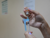 Prefeitura de Monlevade vacina com a primeira dose adultos que se cadastraram para repescagem(Foto: Srgio Henrique Braga/Acom PMJM)