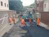 Importante rua que faz ligação entre os bairros Lucília e São Geraldo é asfaltada(Foto: Divulgao/AcomPMJM)