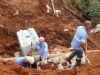 DAE conclui reparo em rede de captação que se rompeu(Foto: Ktia Passos/AcomPMJM)