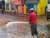 Prefeitura de São Gonçalo trabalha na limpeza da cidade(Foto: Divulgao/PMSGRA)