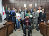 Empresa Medi Lab recebe Honra ao Mérito na Câmara Municipal(Foto: Divulgao/AcomCMJM)