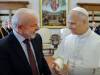 Lula se reúne com papa Leão XIV, pela primeira vez, no Vaticano(Foto: Ricardo Stuckert)
